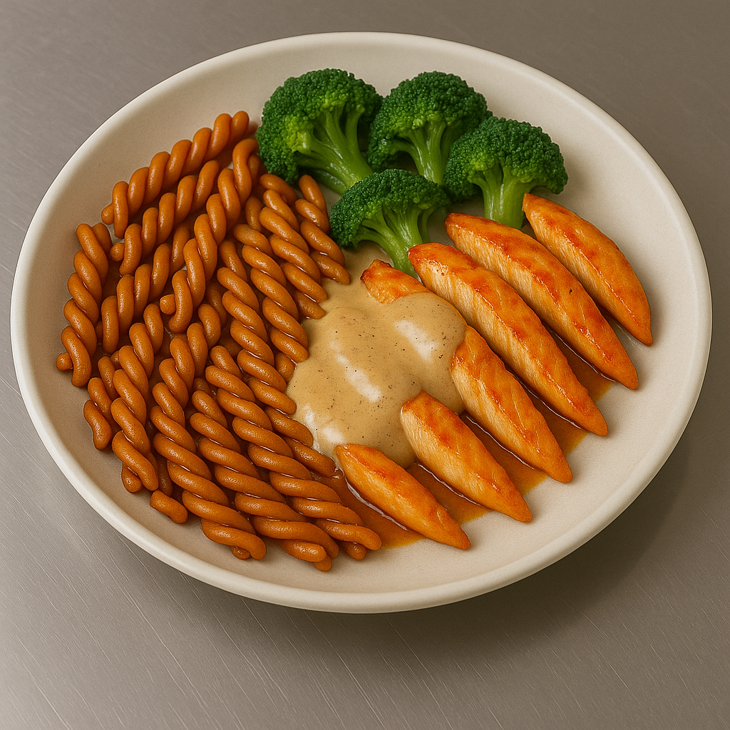 Pâtes aromettes — poulet crémeux & brocolis